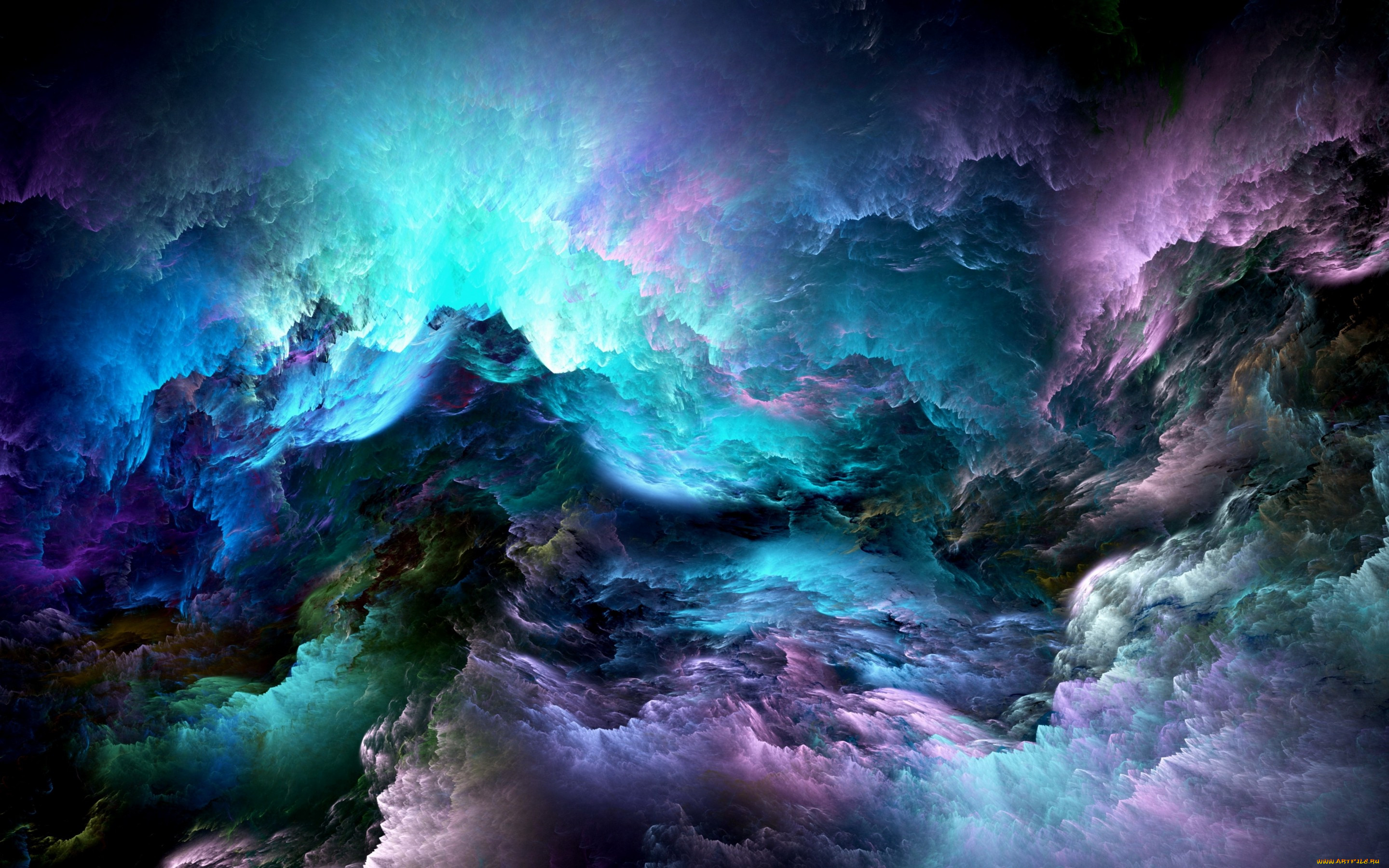 , , , , background, space, abstract, colors, unreal, clouds
